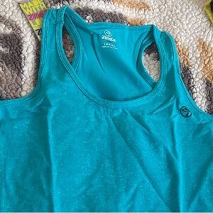 Blue Athletic Tank Top